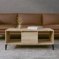 Møbler vidaXL 90x50x36,5 konstrueret træ Sofabord