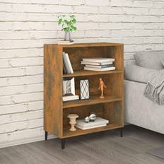 vidaXL Skänk rökfärgad konstruerat Sideboard