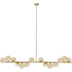 Kare Design Illuminazioni Kare Design Scala Balls Oro Lampada a Sospensione