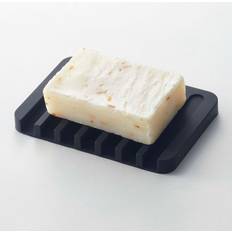 Rose Porte-savons Yamazaki Silicone Soap Tray Black