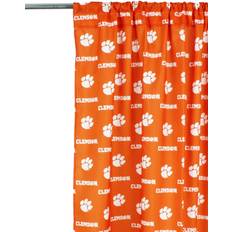 Orange Bathtub & Shower Accessories College Covers Clemson Printed Shower