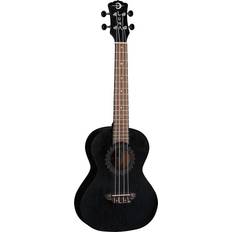 Luna Uke Vintage Mahogany Tenor Black Satin