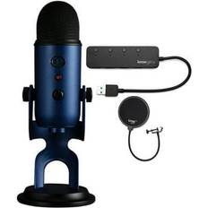 Blue yeti microphones Blue Microphones Yeti USB Midnight Bundle