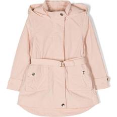 Chloé Kids Pink Belted Coat 45K Pink 14Y