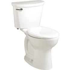Toilets American Standard Cadet PRO 2-Piece 1.28 GPF Porcelain Enamel Compact Elongated Toilet No Seat