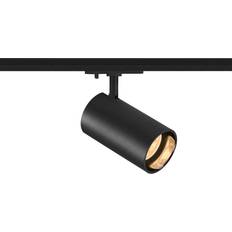 Spot skinne SLV Asto Tube GU10 Spot til 1-Fase Skinne Sort Spotlight