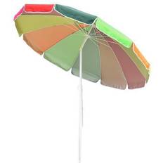 Garden & Outdoor Environment Yescom 8ft Rainbow Beach Umbrella Sunshade