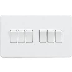 Knightsbridge 20A Flex Outlet Plate