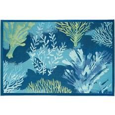 Liora Manne Esencia Coral Garden Blue