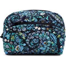 Water Resistant - Women Cosmetic Bags Vera Bradley Women s Recycled Cotton Medium Cosmetic Bag Dreamer Paisley