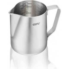 GEFU Milchkännchen Barista 350 ml Silber Milchkanne