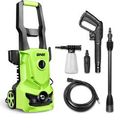 The green machine cleaner DNA Motoring DNA Motoring TOOLS-00228 Portable High-Pressure Electric Power Cleaner Car Washer Machine 1813 PSI 1.45 GPM Green