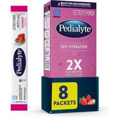 Electrolyte powder packets Pedialyte Fast Hydration Electrolyte Powder Packets, Strawberry, Hydration