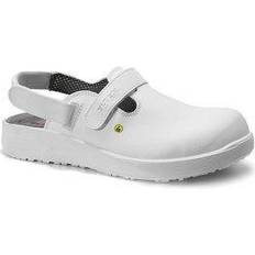 Unisex Holzschuhe Elten Clog MICHEL white ESD OB Gr