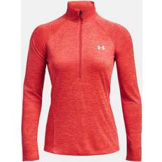 Under Armour Twist Half Zip Sweatshirt Orange Woman