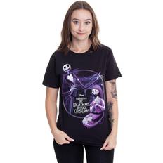 Disney Nightmare before christmas purple graveyard official tee t-shirt mens