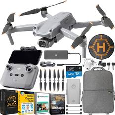 Helicopter Drones DJI Air 2S Drone Quadcopter with 5.4K Video Pro Content Creator Expedition Bundle