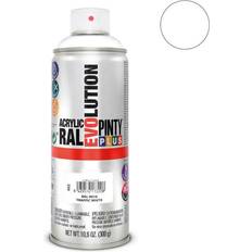 Protección de madera Pinturas Pintyplus Tech Pintura En Spray Para Electrodomésticos 520cc Blanco RAL 9016 Protección de madera Blanco 0.4L