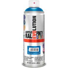 Protection du bois Peintures Peinture Spray Acrylic Brillant 400 ml Ral 5017 Protection du bois Bleu 0.4L