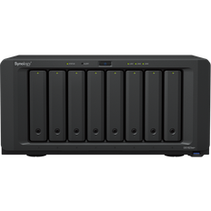 Synology Serveurs NAS Synology DiskStation DS1823xs+ 8-bay 8 Baies SATA 6Gb/s RAID 0, 1, 5, 6, 10 JBOD, RAID F1 RAM 8 Go Gigabit Ethernet