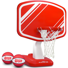 Metal Water Sports GoSports Splash Hoop PRO Poolside Basketball Game Set Red