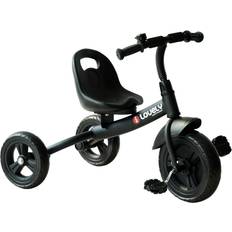 Cheap Tricycles Qaba 3-Wheel Recreation Ride-On Toddler Tricycle With Bell Indoor Outdoor Black