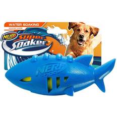 Foam Water Gun Nerf dog super soaker 7in shark football blue