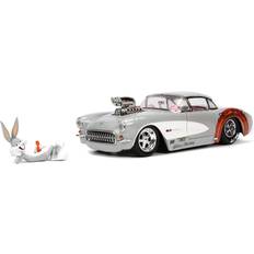 Maquettes Looney Tunes 57 Chevrolet Corvette avec Bugs Bunny 1:24