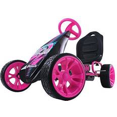 Metal Pedal Cars Hauck Sirocco Ride-On Pedal Go-Kart, Pink