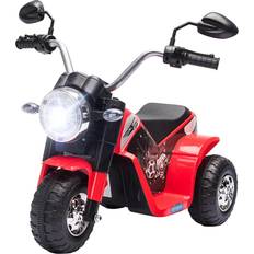 Electric motorcycle Aosom Electric Motorcycle Ride-on Toy Plastic in Red, Size 22.0 H x 28.0 W in Wayfair Red