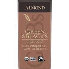 Green & Black's Food & Drinks Green & Black's Organic Milk Chocolate With Almonds 3.17