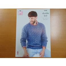 Knitting Patterns Needlework Patterns King Cole Sweaters Pricewise DK 5940