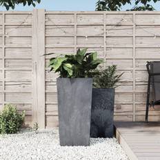 vidaXL Planter with Removable Inner Grey 21/49 L