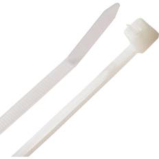 Steel Grip 8 in. L White Cable Tie 25 pk