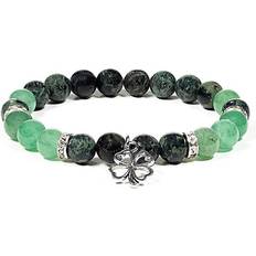 Phoenix Mala Armbånd Med Kambaba Jaspis Og Grøn - New
