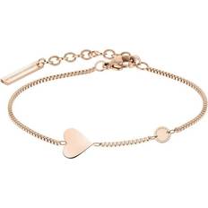 Femme Bracelets vente Liebeskind Bracelet LJ-0511-B-20 Acier inoxydable Or Rose