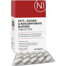 N1 Fett- Zucker- & Kohlenhydrate Blocker Tabletten 45 Tablette