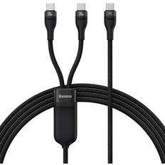 Baseus Flash Series 2in1 100W USB C - 2xUSB C M-M