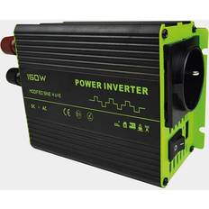 Inverter växelriktare 1852-Marine, modifierad sinuskurva, 12 V 230 V, 150 W