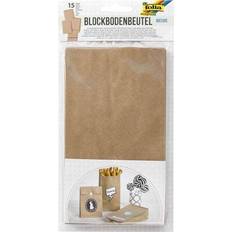 Geschenkverpackungen & Geschenktüten Folia folia Papiertüten M Natur natur 15 St