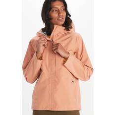 Marmot Damen Wm's Minimalist GORE-TEX Jacket, Wasserdichte Regenjacke, atmungsaktiver Regenmantel mit Kapuze, leichter Hardshell Windbreaker zum Wandern und Fahrradfahren, Rose Gold