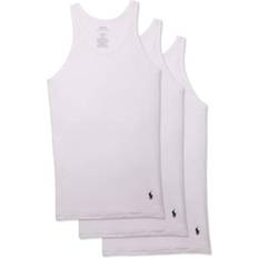 T-shirts & Tank Tops Polo Ralph Lauren Classic Fit Cotton Wicking Tanks 3-Pack White