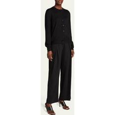 The Row Battersea cashmere cardigan black