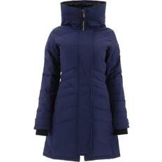 Canada Goose Donna Abbigliamento Canada Goose Parka Lorette Woman Blue