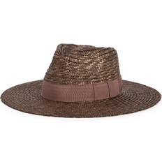Bruna Hattar Brixton Joanna Desert Palm Straw Hat - Brun