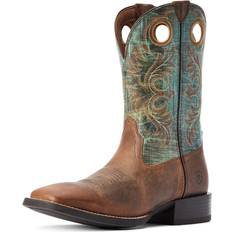 Laced Riding Shoes Ariat Sport Rodeo Mens Brown Boot