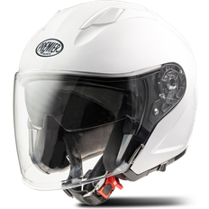 Premier Dokker U8 Face Jet Motorcycle Crash Helmet - White