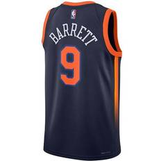 Game Jerseys Jordan Nike RJ Barrett #9 2022 Statement Name & Number nba-shirts Navy