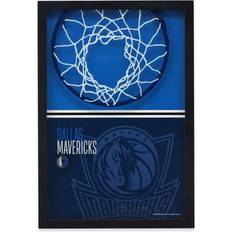 Open Road Brands NBA Dallas Mavericks Print-On Glass Wall Sign