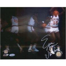 Earl Monroe New York Knicks Autographed x Exposure Photograph with The Pearl Inscription